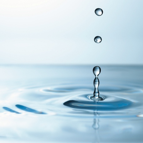 Water drops - drinking water application